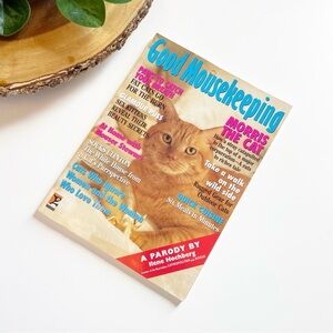 Vintage Good Mousekeeping Cat Parody Paperback by Ilene Hochberg